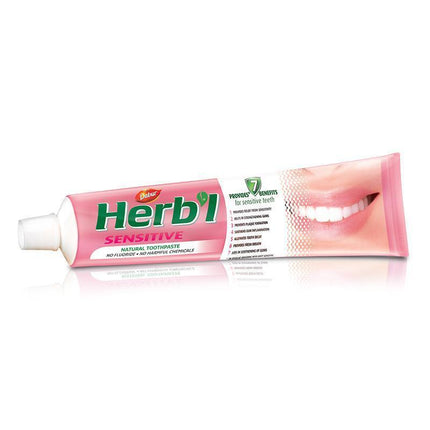 Pasta Dental Herb l Sensible + Cepillo de Dientes 150gr