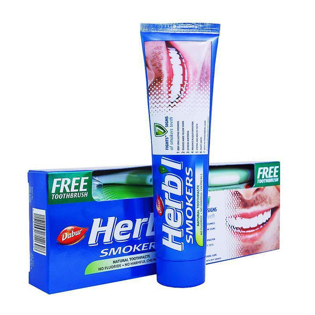 Pasta Dental Herb l Fumadores + Cepillo de Dientes 150gr