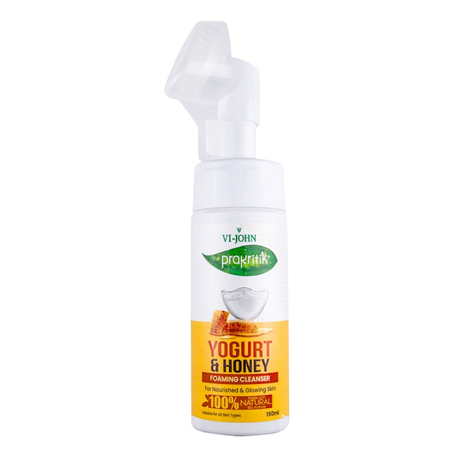 Prakritik Jabón Espumoso Facial Yogurt y Honey 150 ml