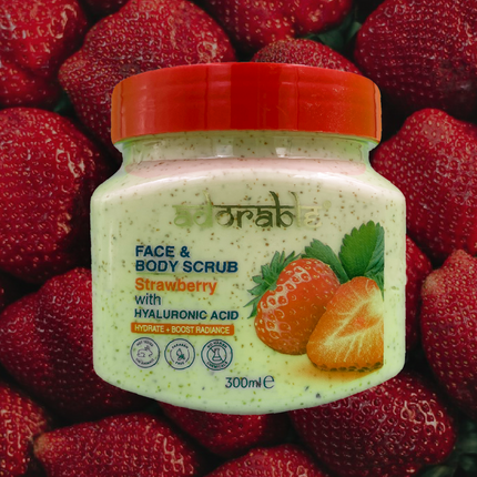 Adorable Exfoliante Frutilla & Acido Hialurónico 300 ml