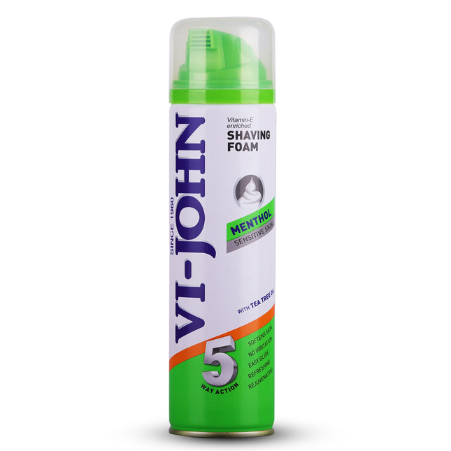 Vi-John Espuma de Afeitar Mentol 200 gr
