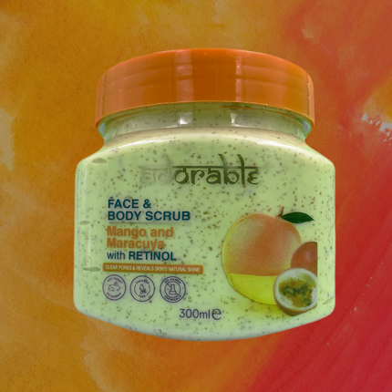 Adorable Exfoliante Mango Maracuya & Retinol 300 ml