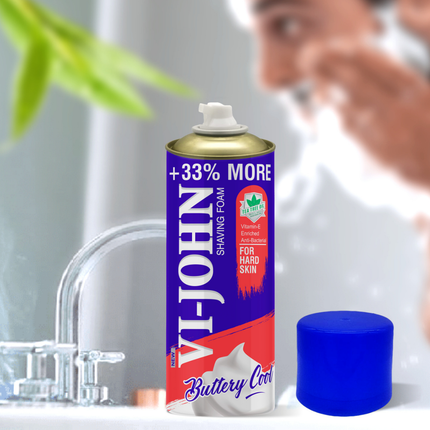 Vi-John Espuma de Afeitar Piel Dura 400 gr