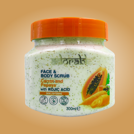 Adorable Exfoliante Zanahoria-Papaya & Ácido Kójico 300 ml