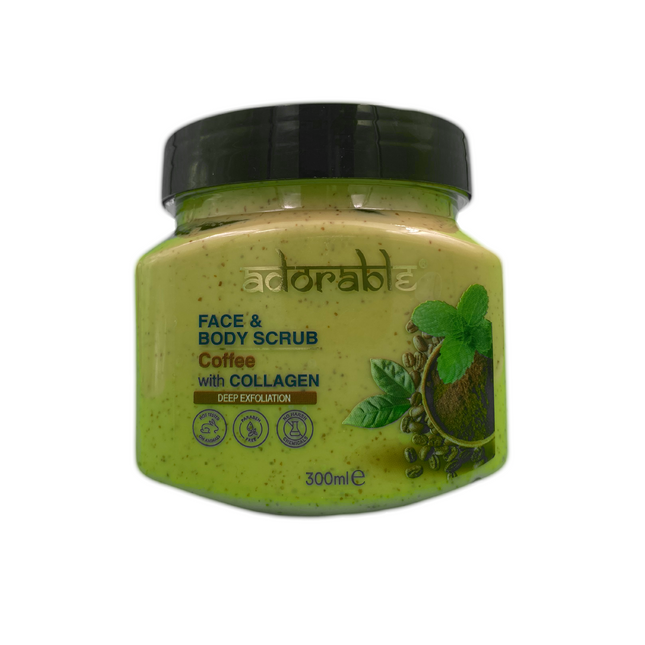 Adorable Exfoliante Café & Colageno 300 ml