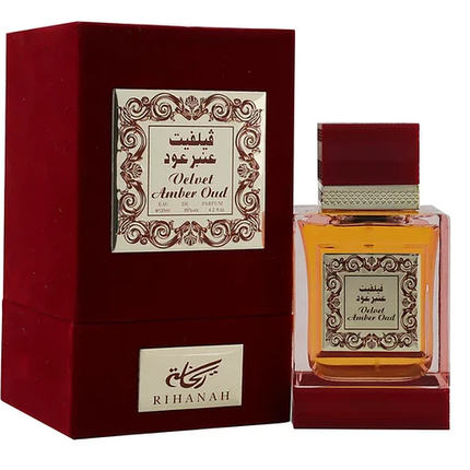 Rihanah Velvet Amber Oud EDP 125 ml Mujer
